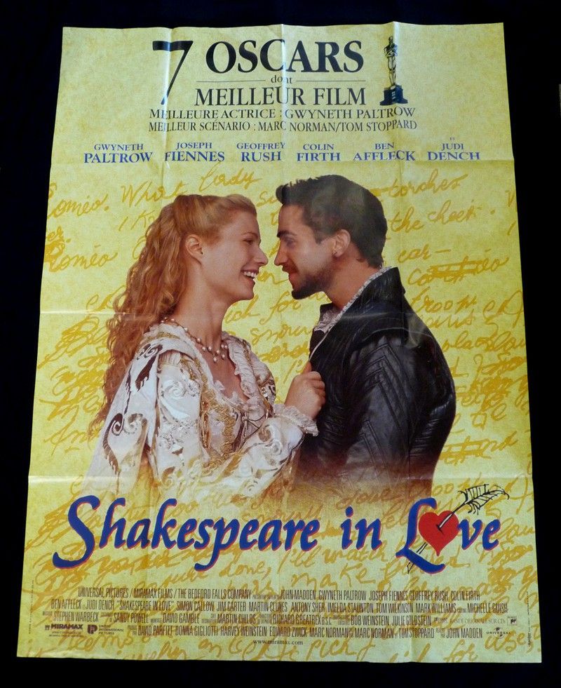 Shakespeare in Love (affiche 115 x 156 cm)