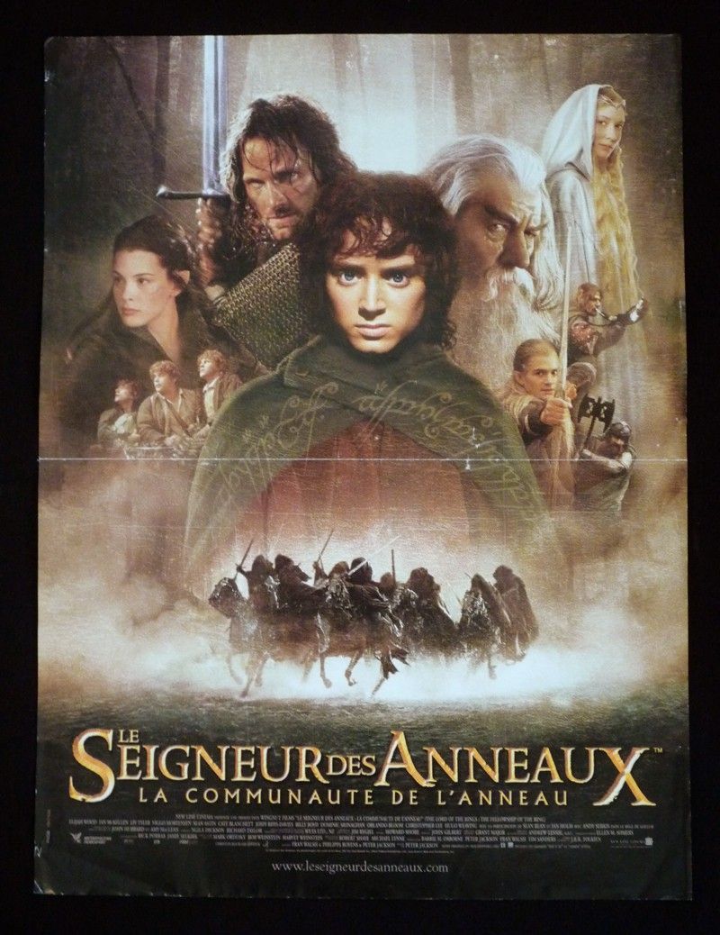 Le Seigneur des Anneaux : La Communauté de l'Anneau (affichette 40 x 53,3 cm)