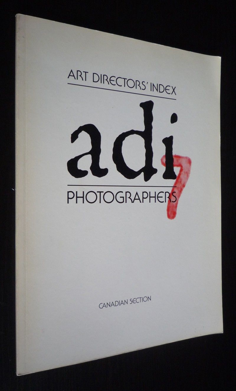 Art Directors' Index : ADI photographers 7, Canadian Section