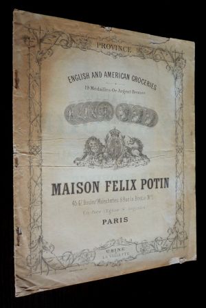 English and American Groceries, Maison Félix Potin