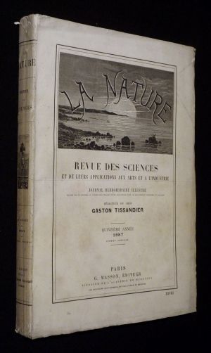 La Nature (quinzième année, 1887, 1er semestre)