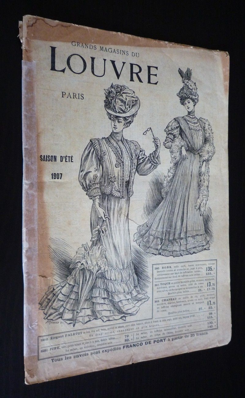 Grands magasins du Louvre, Paris : Saison d'été 1907