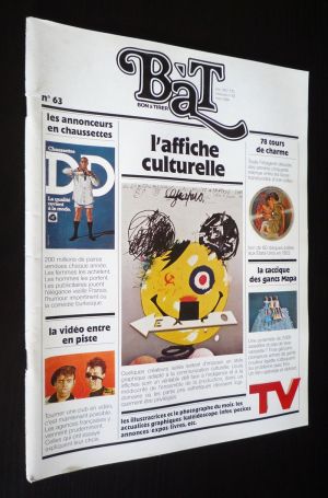 Bon à Tirer (n°63 - mars 1984) : L'Affiche culturelle