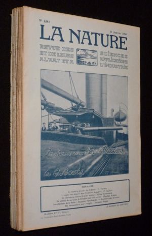 La Nature (1919, n°2349 à 2361)