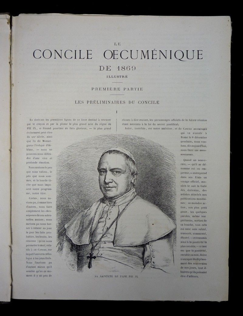 Le Concile oecuménique de 1869-1870 illustré