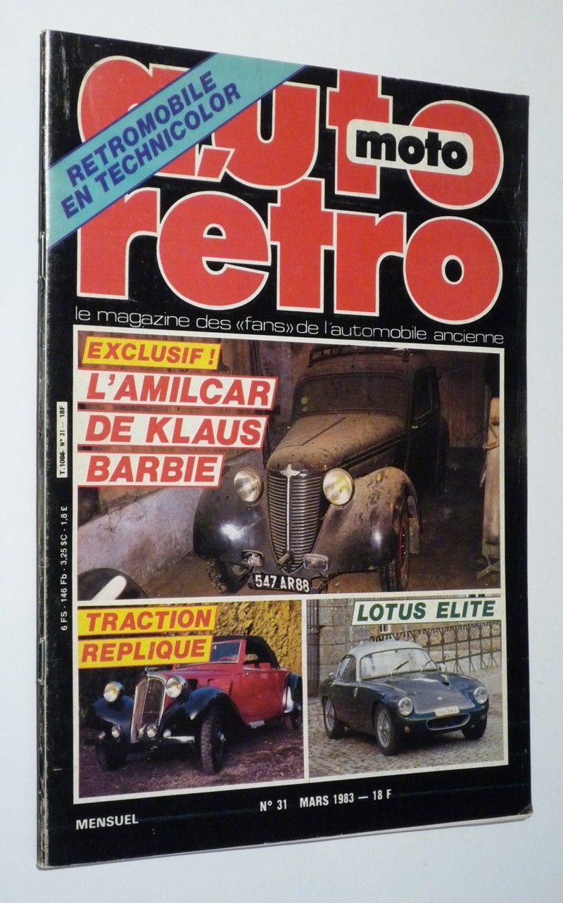 Auto Rétro (n°31 - mars 1983)