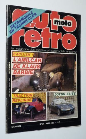 Auto Rétro (n°31 - mars 1983)