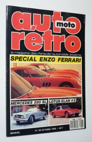 Auto Rétro (n°98 - octobre 1988)