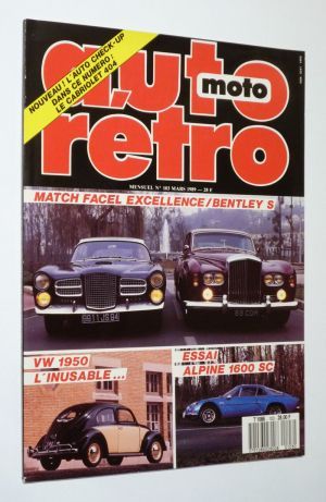 Auto Rétro (n°103 - mars 1989)