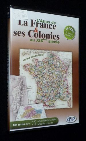 L'Atlas de la France et ses colonies au XIXe siècle (CD-ROM)
