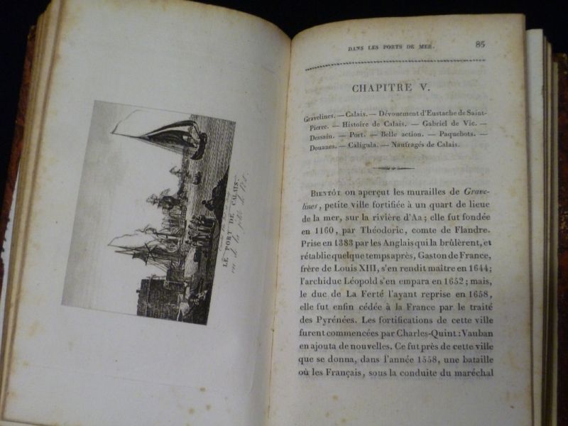 Les Jeunes Marins ou Voyage d'un capitaine de vaisseau avec ses enfants sur les côtes et dans les ports de mer de la France (4 volumes)