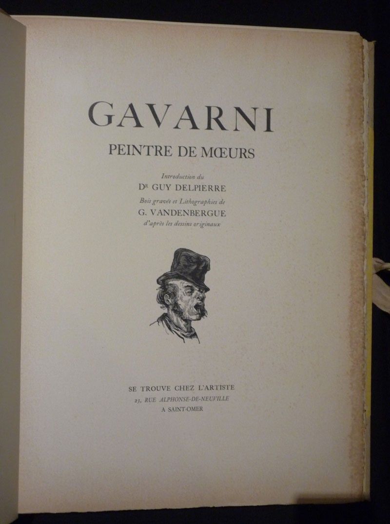 Gavarni, peintre de moeurs