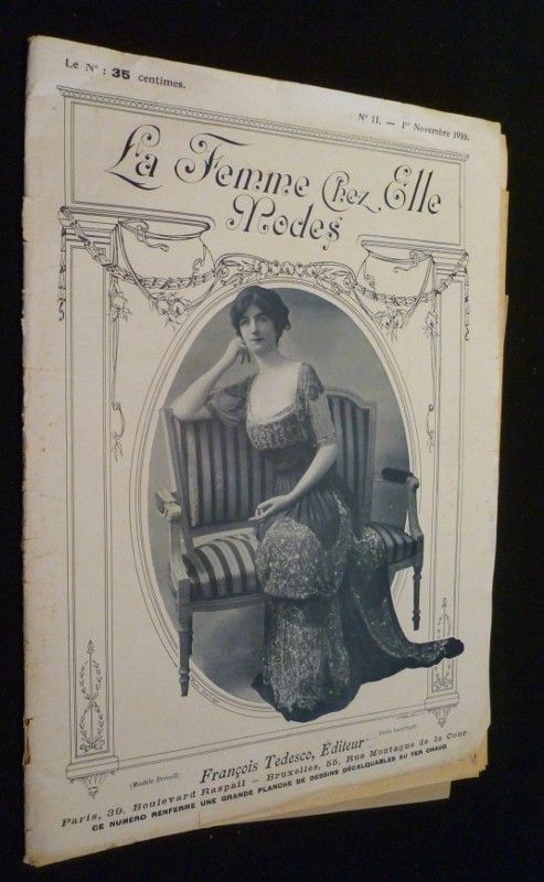 La femme chez elle : Modes (n°11 - 1er novembre 1910)