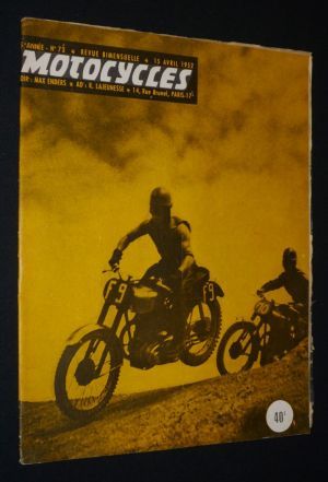Motocycles (n°73, 15 avril 1952)