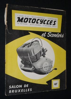 Motocycles et scooters (n°117, 15 février 1954)