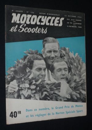 Motocycles et scooters (n°133, 15 octobre 1954)