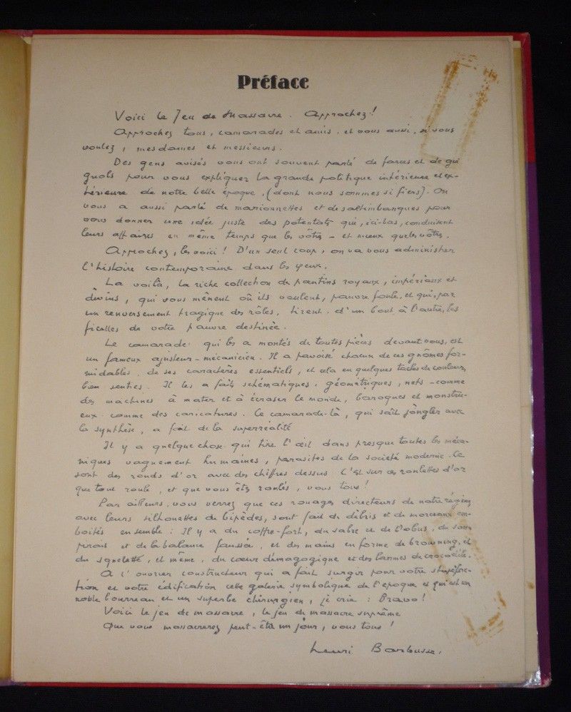 Jeu de massacre. 12 personnages à la recherche d'une (balle)