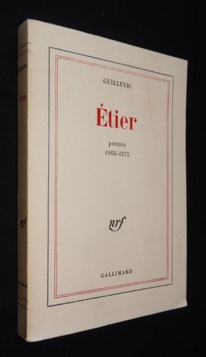 Etier, poèmes 1965-1975