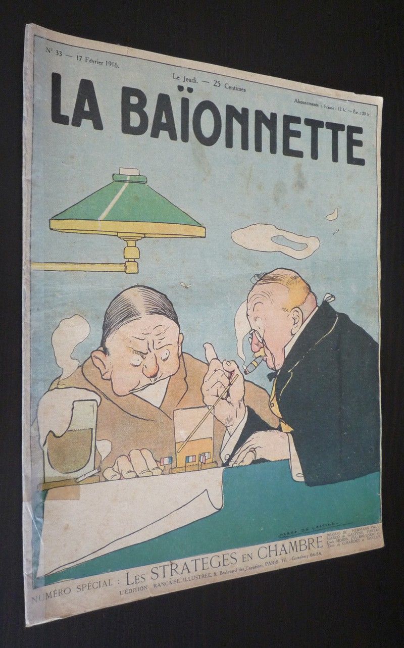 La Baïonnette (n°33, 17 février 1916)