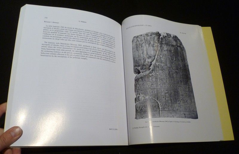 Revue d'égyptologie, Tome 52