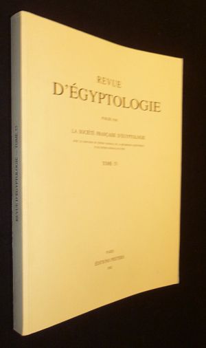 Revue d'égyptologie, Tome 53