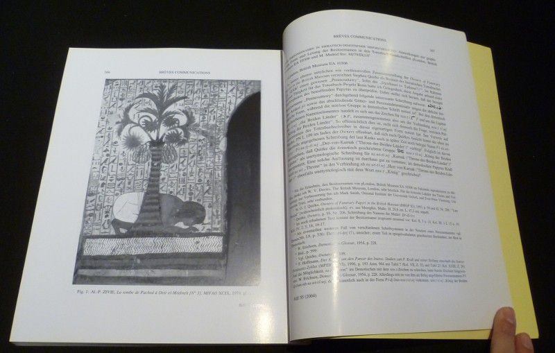 Revue d'égyptologie, Tome 55