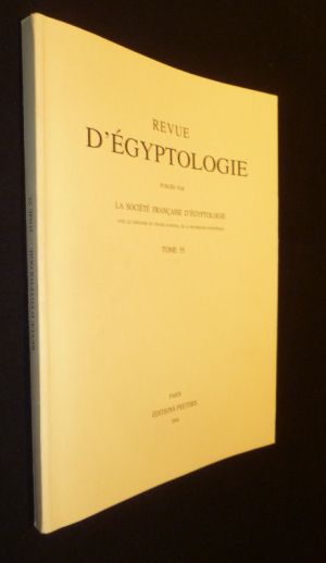 Revue d'égyptologie, Tome 55