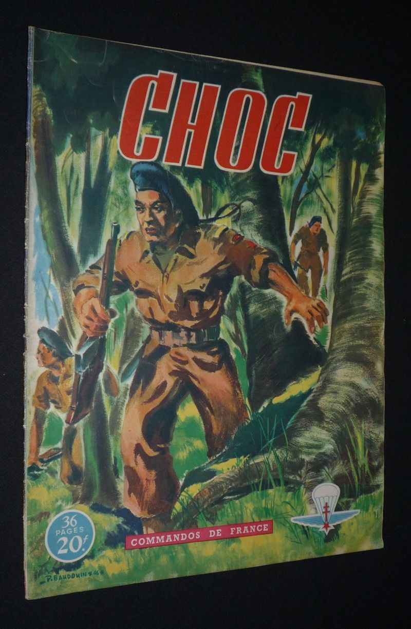 Choc : Commandos de France (numéro spécial, supplément à la revue 'L'Armée française au combat')