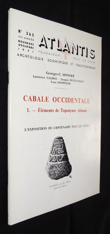 Atlantis n°265 - Cabale occidentale. I. Eléments de toponymie atlante