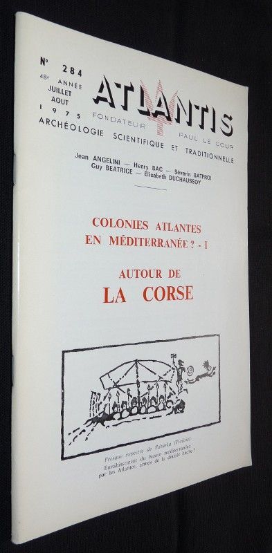 Atlantis n°284 -Colonies atlantes en Méditerranée? I. Autour de la Corse