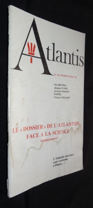 Atlantis n°334 - Le "dossier" de l'Atlantide face à la science (première partie)