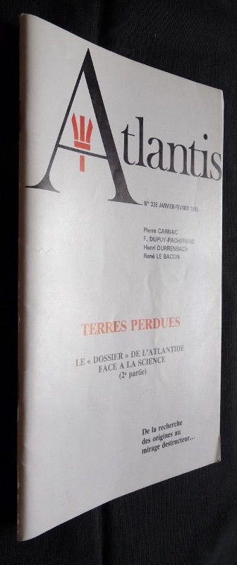 Atlantis n°336 -Terres perdues