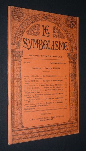 Le Symbolisme (n°359, janvier-mars 1963)