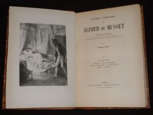 Oeuvres complètes d'Alfred de Musset, Tome V : Nouvelles - Emmeline. Les Deux Maîtresses. Frédéric et Bernerette. Le Fils du Titien. Margot. Crois