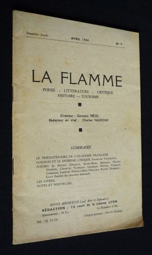 La Flamme (n°7, avril 1934)