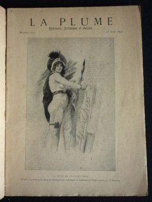 La Plume (n°172, 15 juin 1896) : Félicien Rops