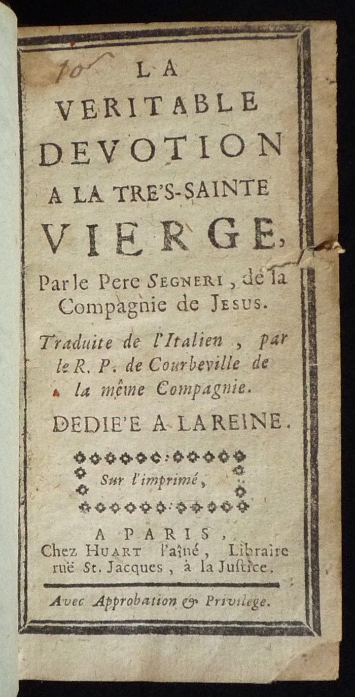 La Véritable dévotion à la très sainte Vierge