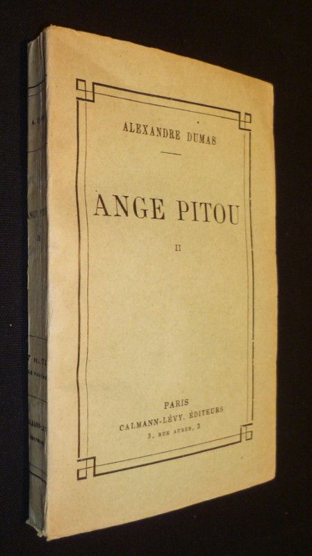 Ange Pitou (2 volumes)