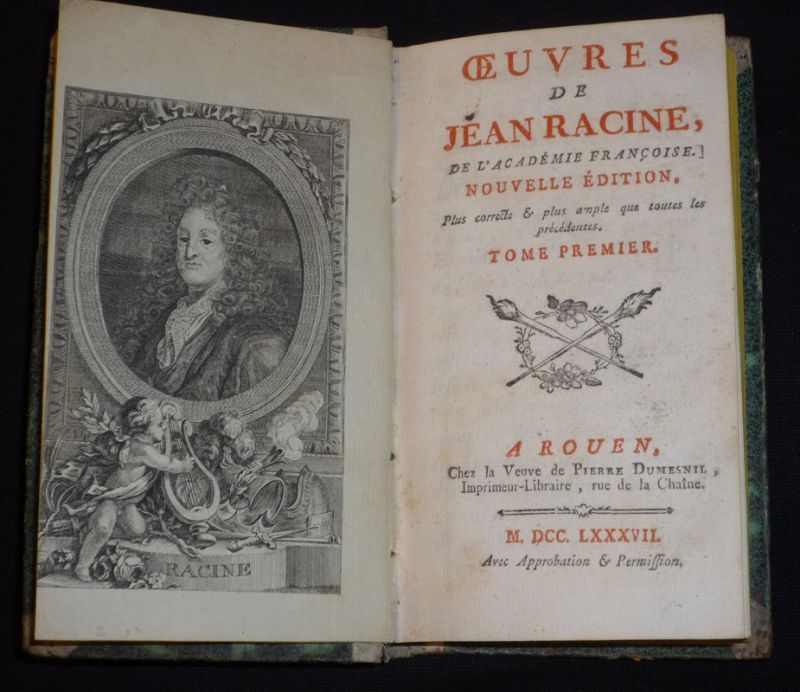 Oeuvres de Jean Racine (3 volumes)