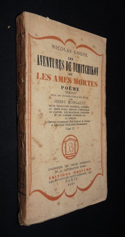 Les aventures de Tchitchikov ou les âmes mortes (tomes 1 et 2)