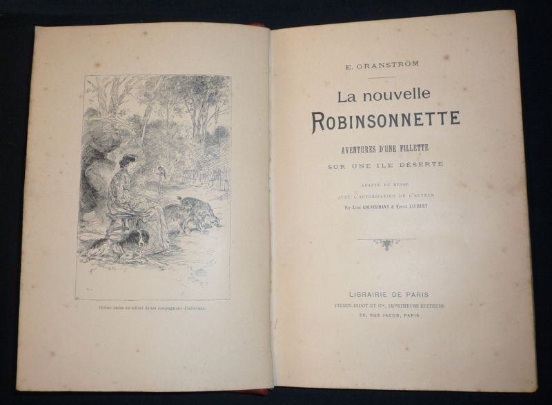 La Nouvelle Robinsonnette : aventure d'une fillette sur une île déserte