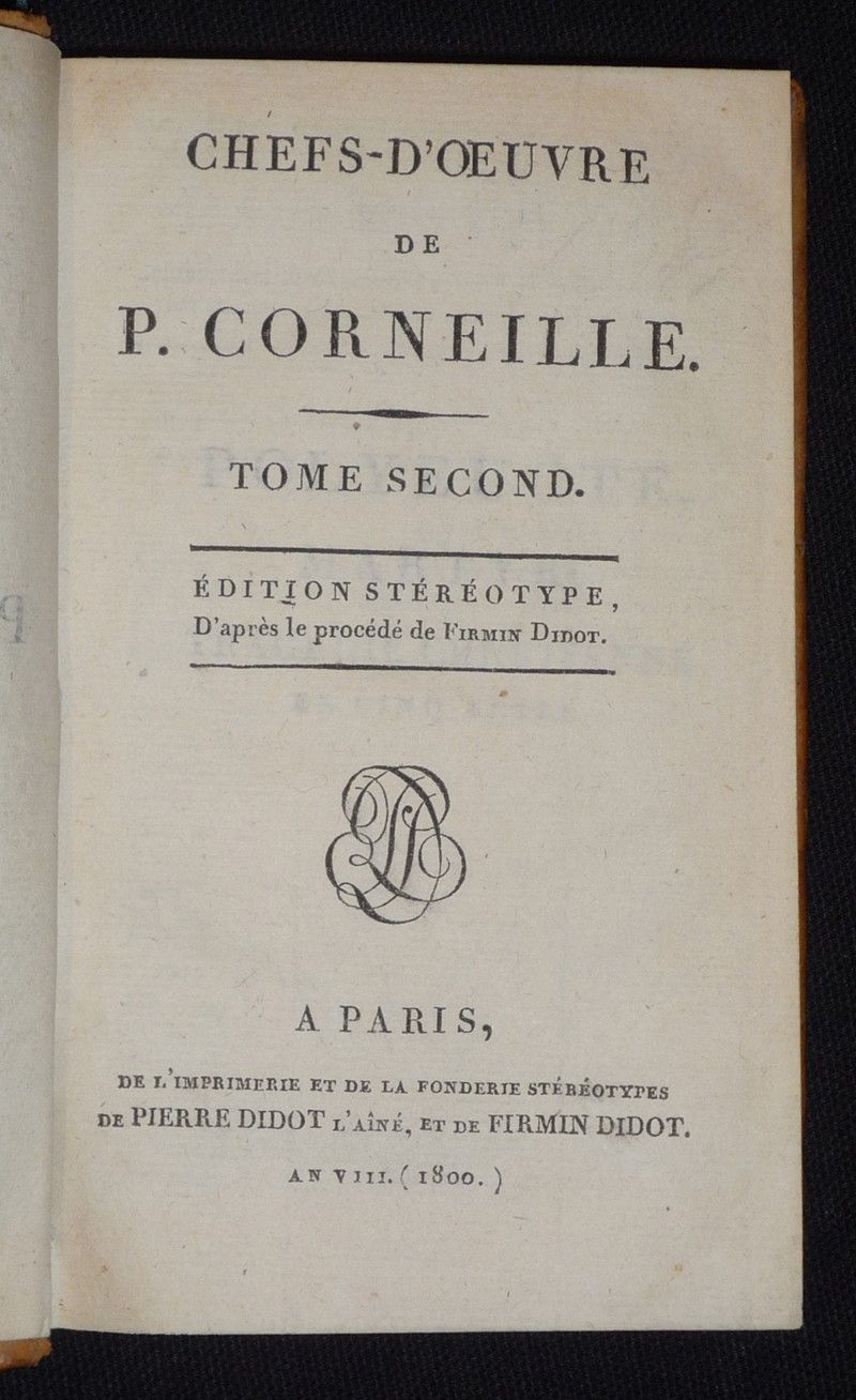 Chefs-d'oeuvre de P. Corneille (Tome 2)