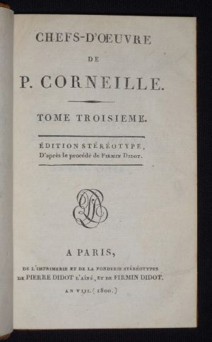 Chefs-d'oeuvre de P. Corneille (Tome 3)