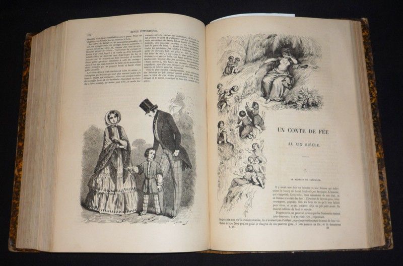 Revue Pittoresque - Musée littéraire, illustré par les premiers artistes (Tome III et IV, 1845-1846), suivi de L'Artiste (53e année, janvier 1883)