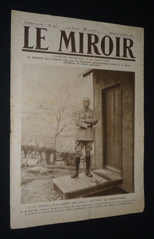 Le Miroir (n°173, 18 mars 1917)