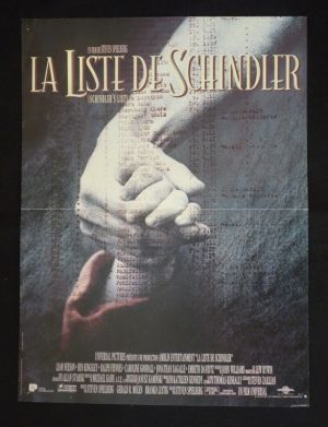 La Liste de Schindler (affichette 40 x 51,2 cm)