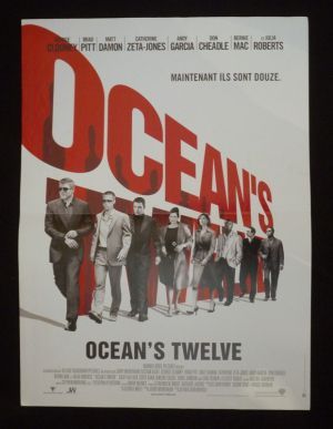Ocean's Twelve (affichette 40 x 54,5 cm)