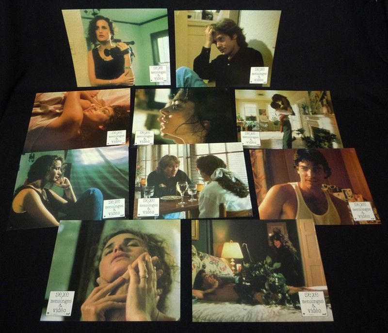 Lot de 10 photos du film Sexe, mensonges et vidéo