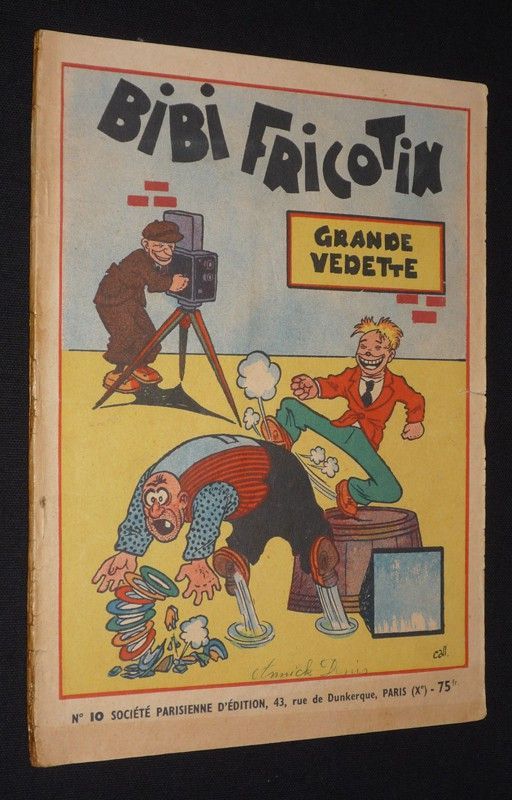 Les Aventures de Bibi Fricotin, Tome 10 : Grande vedette