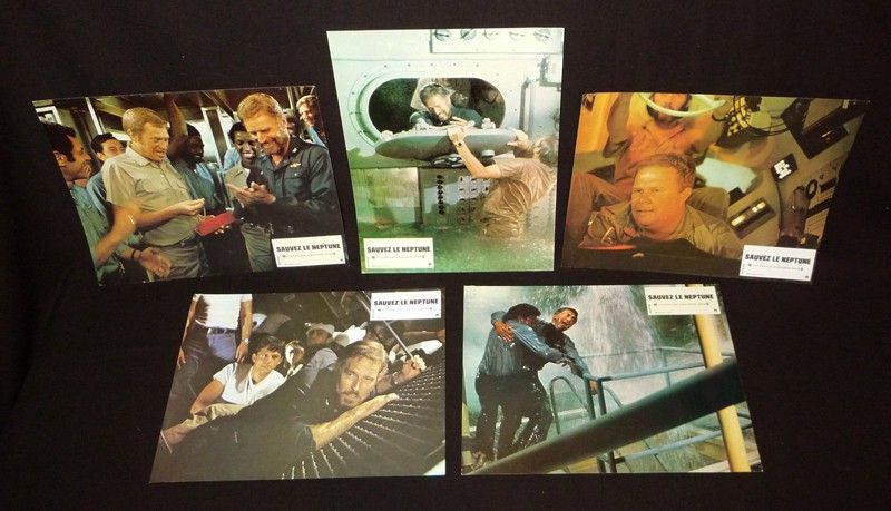 Lot de 5 photos du film Sauvez le Neptune